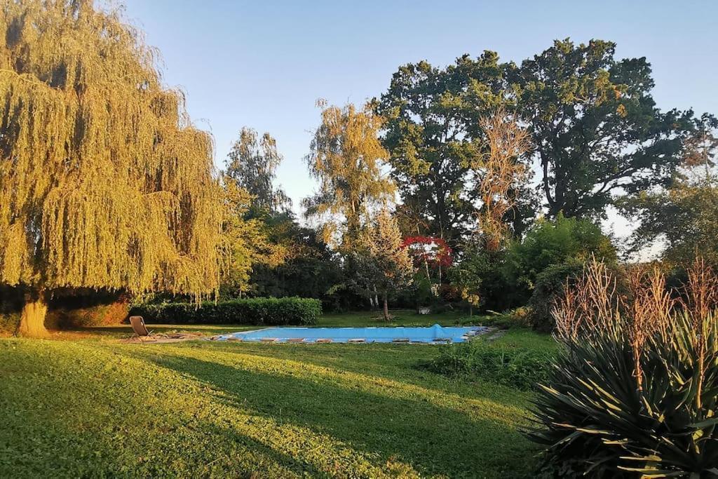 La Villa Du Lac A Mesnil Saint Pere Экстерьер фото